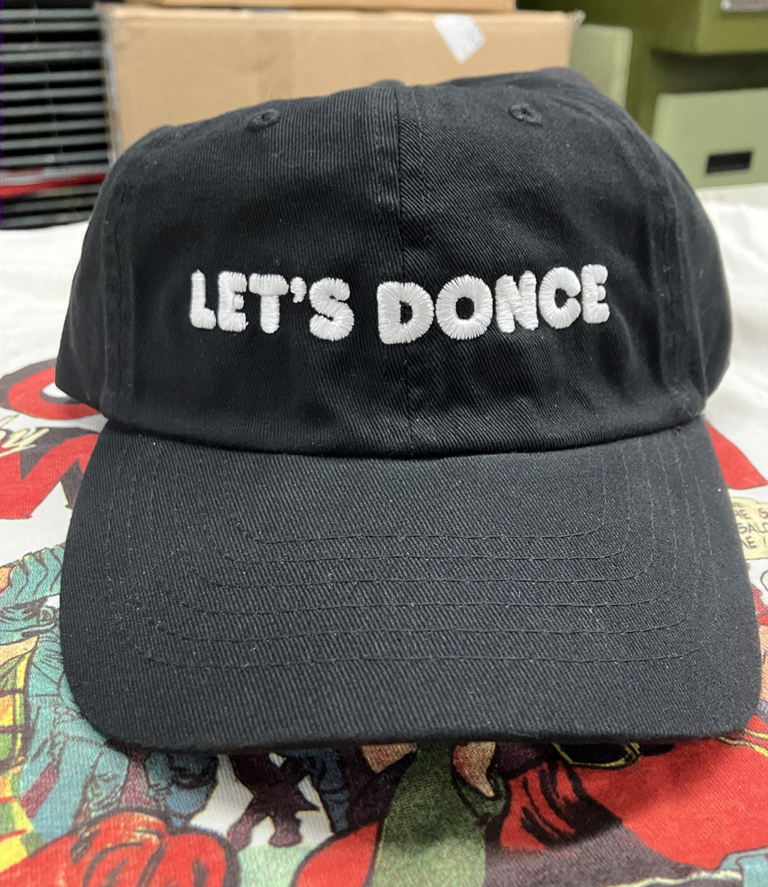 embroidery hat custom merch swag